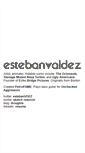 Mobile Screenshot of estebanvaldez.com